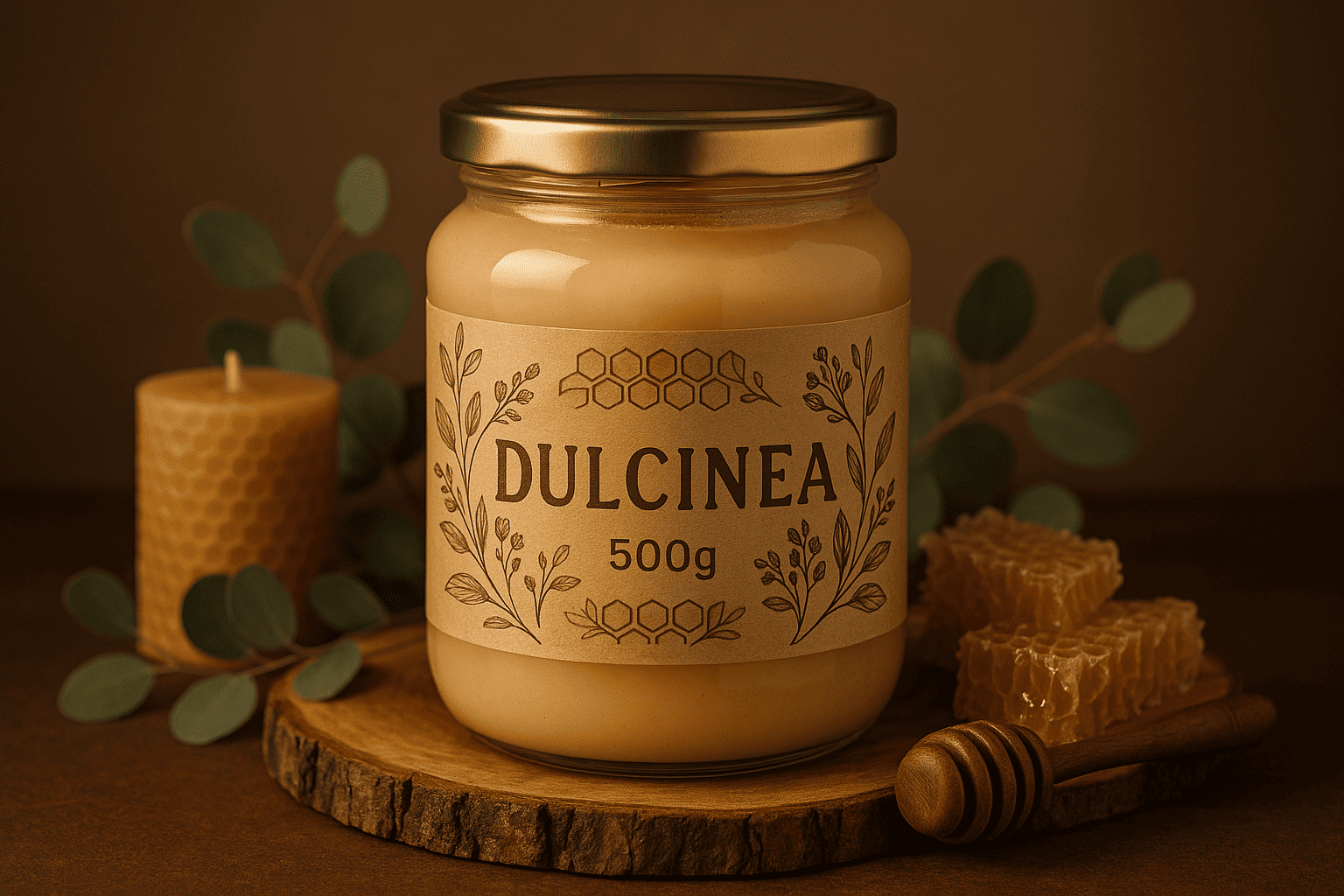 Miel cremosa eucalipto 500 g – Dulcinea